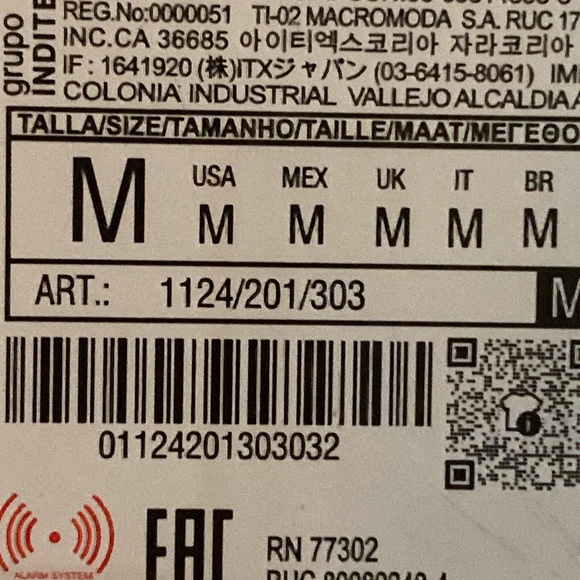 NWT. Zara Golden Pack of Two Rigid Textured Metal Bangles. - Picture 7 of 7